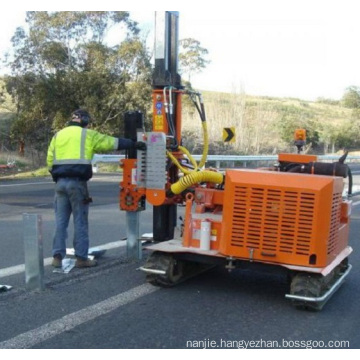 Hydraulic Highway Guardrail Pile Driver